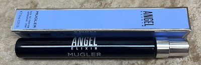ANGEL ELIXIR MUGLER EAU DE PARFUM 0.33 Fl Oz 10 ML  TRAVEL SIZE REFILLABLE SPRAY