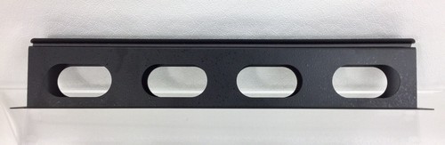 ELECTRON METAL 1U HINGED HORIZONTAL CABLE MANAGER BLACK DUCT 19x1.75x3” B831