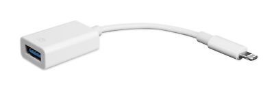 Rockville iUSB USB-A to Iightning adapter dongle USB microphones to iPhone/iPad