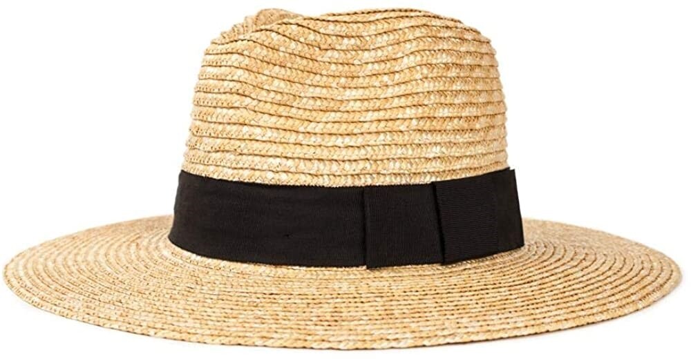 Brixton 254857 Women's Joanna Straw Sun Hat Honey Size Medium