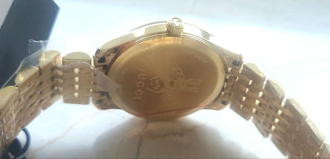 Pre-owned Gucci 【new】 Timeless Watch Bee Gold Ya1265021 Women Watch From Japan