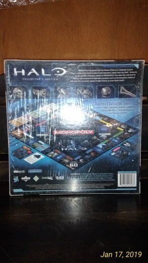 Monopoly Halo Board Game