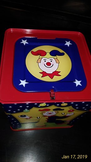 Vintage musical Jack In the Box