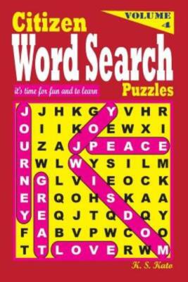 Citizen Word Search Puzzles, Vol  4