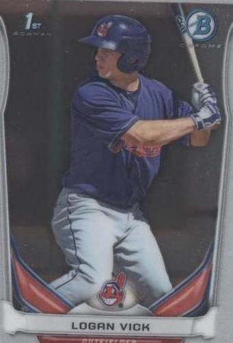 2014 Bowman Chrome Minis - Logan Vick #292
