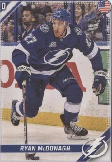 2019-20 Topps NHL Stickers - Ryan McDonagh #434