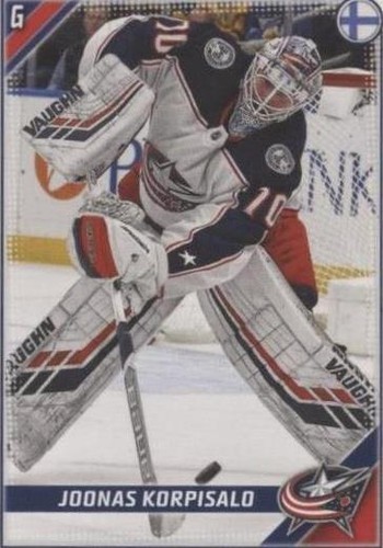2019-20 Topps NHL Stickers - Joonas Korpisalo #148