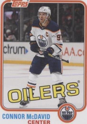 Pegatinas Topps NHL 2020-21 - Connor McDavid #579