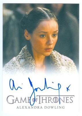 Alexandra Dowling Roslin Frey Autograph Card Game Of Thrones Season 4のebay公認海外通販 セカイモン