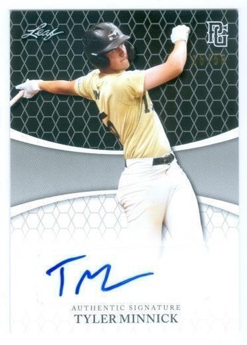 2022 Leaf Perfect Game National Showcase - Tyler Minnick #BA-TM2