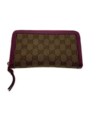 GUCCI Long Wallet Bree GG Canvas Monogram Women's (4.3'' 7.7'' 1.2'') 11771