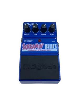 ギター Digitech Screamin' blues DigiTech Screamin' Blues Overdrive Distortion Guitar Pedal