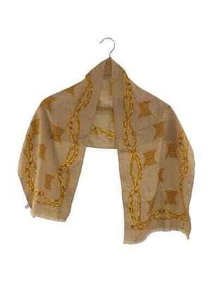 CELINE/Scarf/Silk/BEG/Ladies