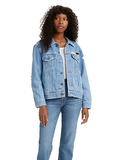 Levi's Womens 29944 0164 Stone Ex Boyfriend Jean Denim
