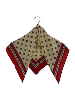 CELINE/Scarf/Silk/RED/Allover pattern/Ladies