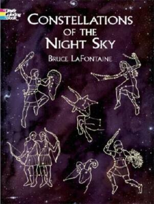 Constellations Of The Night Sky Coloring Book