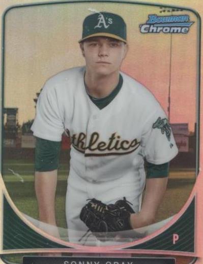 2013 年 Bowman - Sonny Gray #CC-OA4