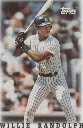 1988 Topps League Leaders Minis - Willie Randolph #28
