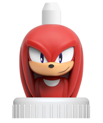 KNUCKLES; Good 2 Grow Spouts Topper, Sonic The Hedgehog
