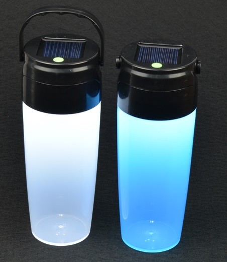 Borraccia Bottiglia Da Campeggio Con Luce Ricarica Solare Linq