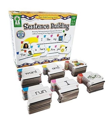  86-Piece Sentence Building for Kids, Toys for Speech Therapy, Sight Word 