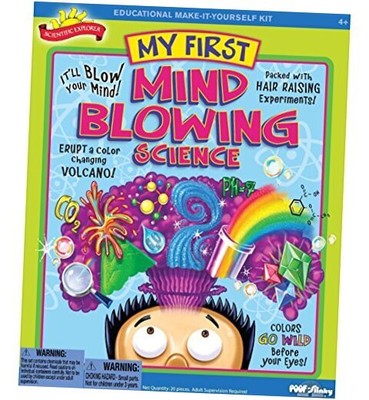 Scientific Explorer My First Mind Blowing Science Experiment Kit, 11 Mind 