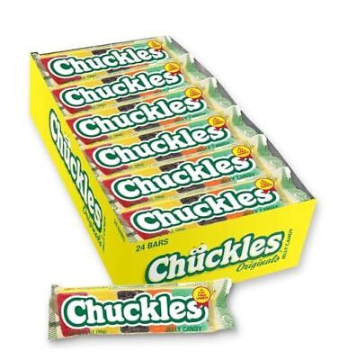  Chuckles Original, Jelly Sugar-Coated Candies, Fruit Flavored Candy, 2 Ounce 