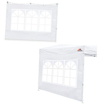 2pcs Sidewall With Window For 8x8 Canopy Frame (8x8, Window 