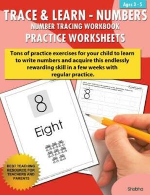 Trace & Learn Numbers Tracing Workbook Practice Worksheets: Daily Practice ...
