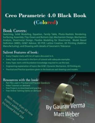 Creo Parametric 4 0 Black Book (Colored)
