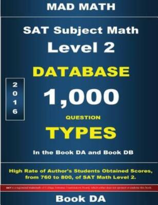 Sat Math Level 2 Database Book Da