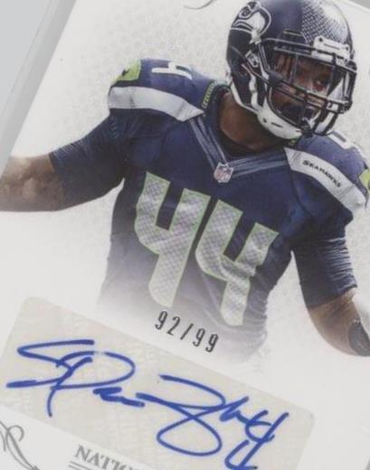 2013 Panini National Treasures Spencer Ware #331