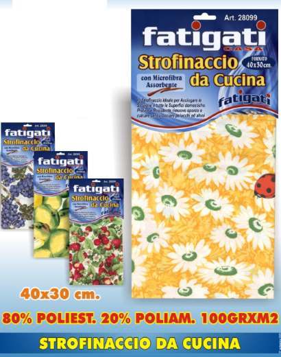 Strofinaccio Da Cucina 40x30cm Fantasia Asciuga Stoviglie Resistente dfh