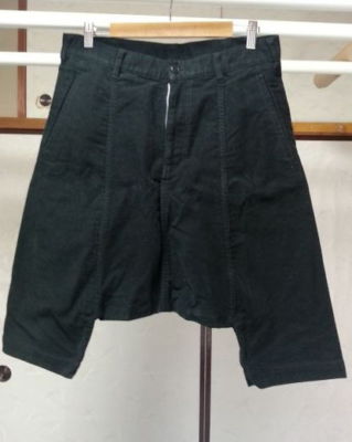 BLACK COMME des GARÇONS sarouel shorts Black Sarrouel Short Pants COMME des GARCONS VG | eBay