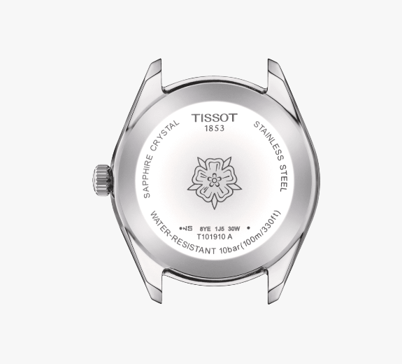 TISSOT TISSOT QUARTZ PR 100 SPORTS MOTHER OF PEARL ROUND WOMEN'S WATCH T1019101111600