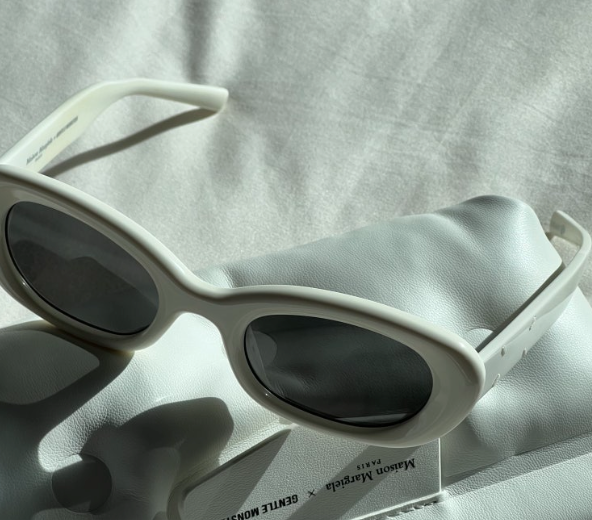 Pre-owned Maison Margiela Gentle Monster X  Mm005 White Black Mm005-w2 In Muticolor