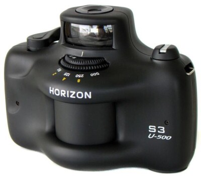 USSR  Horizont Horizon S3-U500 Panoramic Panorama 35 mm Camera   New .US  SELLER