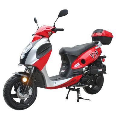 Brand New 149cc Scooter Moped 55MPH 80MPG Powermax 150 Free trunk Free S/H***