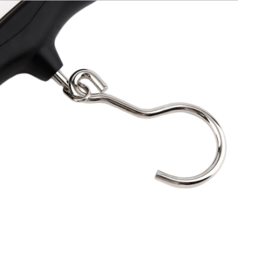 Portable Digital Travel Luggage Scale Hanging Weight LCD Handle With Hook 50 Kg