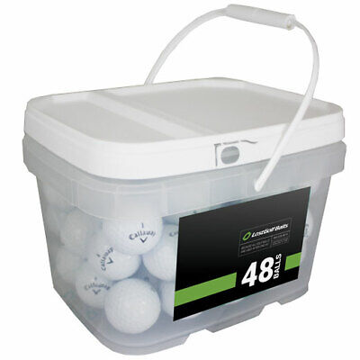 48 Callaway Chrome Soft Triple Track AAAA/Near Mint Golf Balls In a Free Bucket!