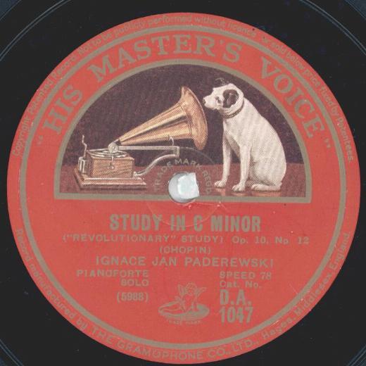 Ignace Jan Paderewski - Study in C-Minor / Study in G Flat Major