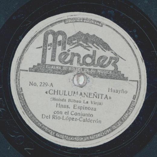 Espinoza con Conjunto del Rio-Lopez-Calderon - Chulcumanenita / Cristina