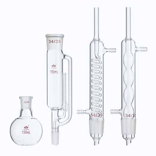 Biology soxhlet extractor Laboratory glassware 60-1000ml Chemistry flask