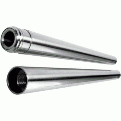Custom Cycle 710001 Show Chrome Fork Tubes 49mm 25.75 Harley Softail 18-Up