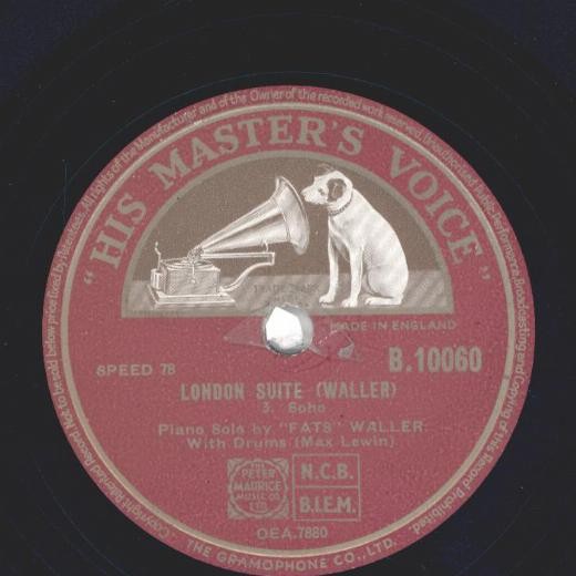 Fats Waller – London Suite (3. Soho ) / London Suite (4.Bond Street)