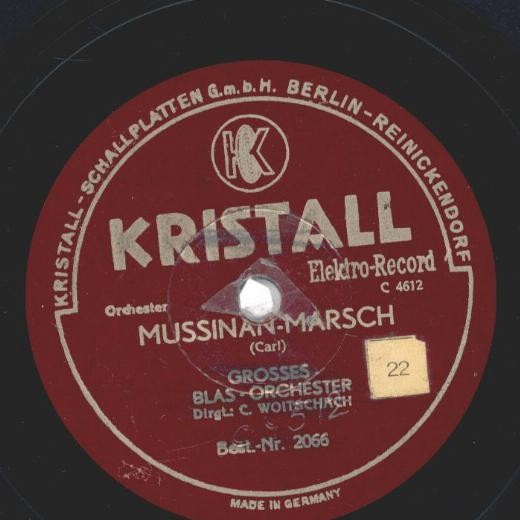 C. Woitschach - Mussinan Marsch / Badenweiler Marsch