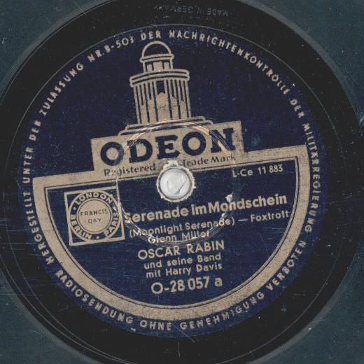 Oscar Rabin - Serenade im Mondschein / Hamps Boogie Woogie