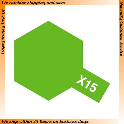Tamiya 81515 Acrylic Paint Mini X-15 Gloss Light Green 10ml