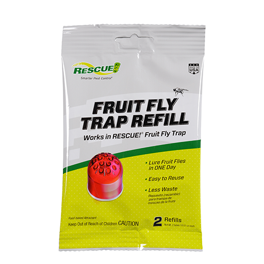 Fruit Fly Trap Refill RESCUE FFTA Pest Control Lure 30 Days Attractant