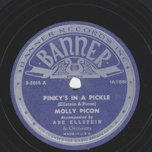 Molly Picon - Pinky's in a Pickle / Die veldt is a theatre